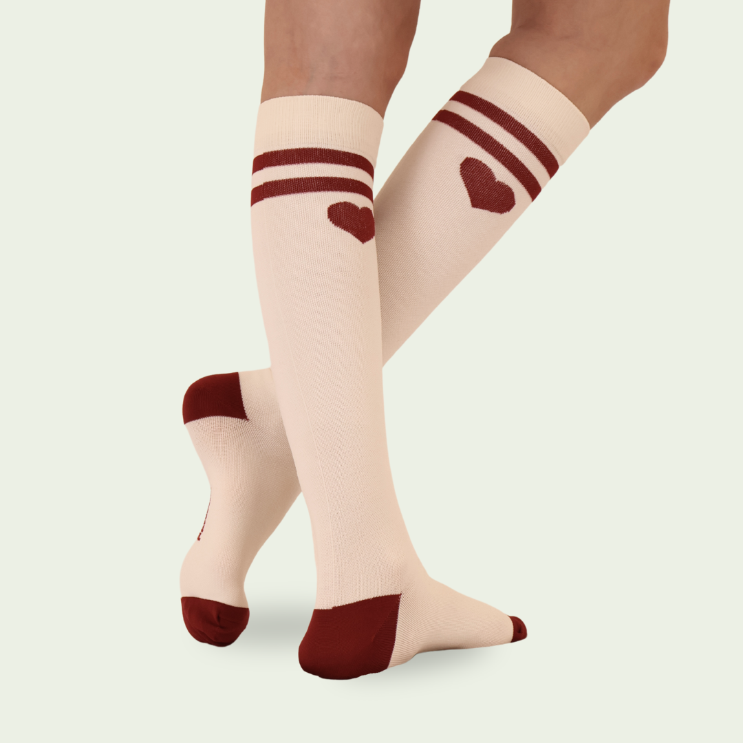 Kompressionssocken Love Edition DE
