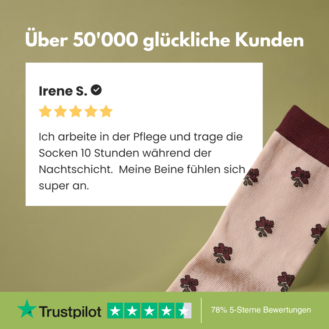 Kompressionssocken Love Edition