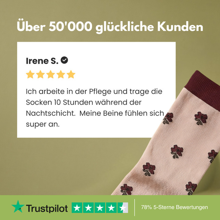 Kompressionssocken Love Edition