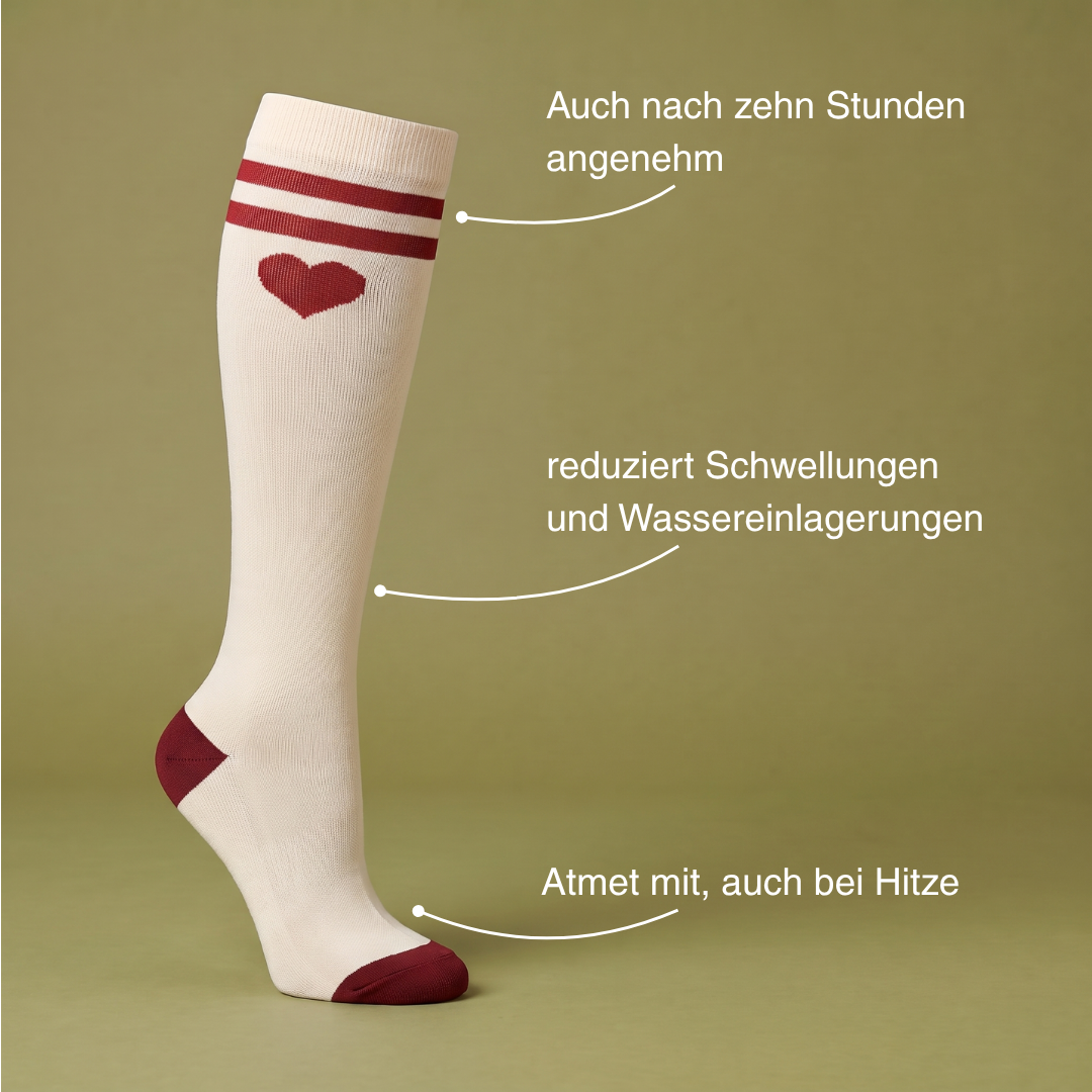 Kompressionssocken Love Edition